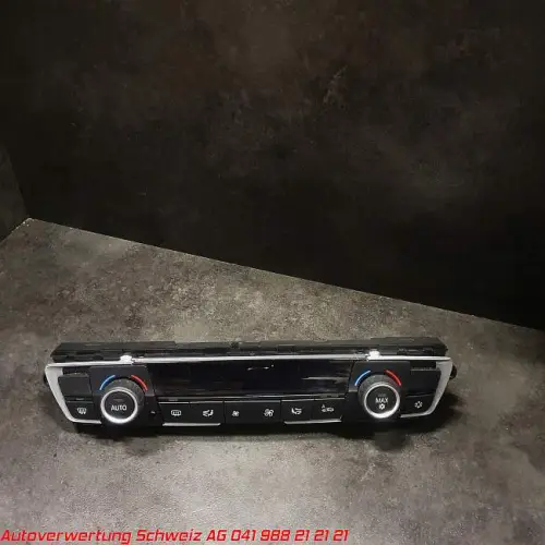 64 11 9 287 340 Bedienteil Klimaautomatik BMW F20 F21