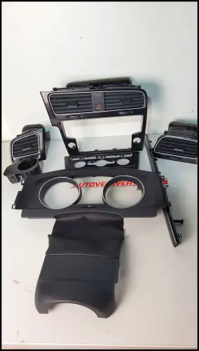 Abdeckungsset Armatur Carbon Optick VW Golf 7