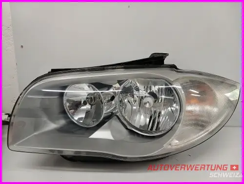 BMW E87 E81 E88 E87 Scheinwerfer 63117193387 | Original BMW 1er Halogen Ersatzteil 63.126924485-11